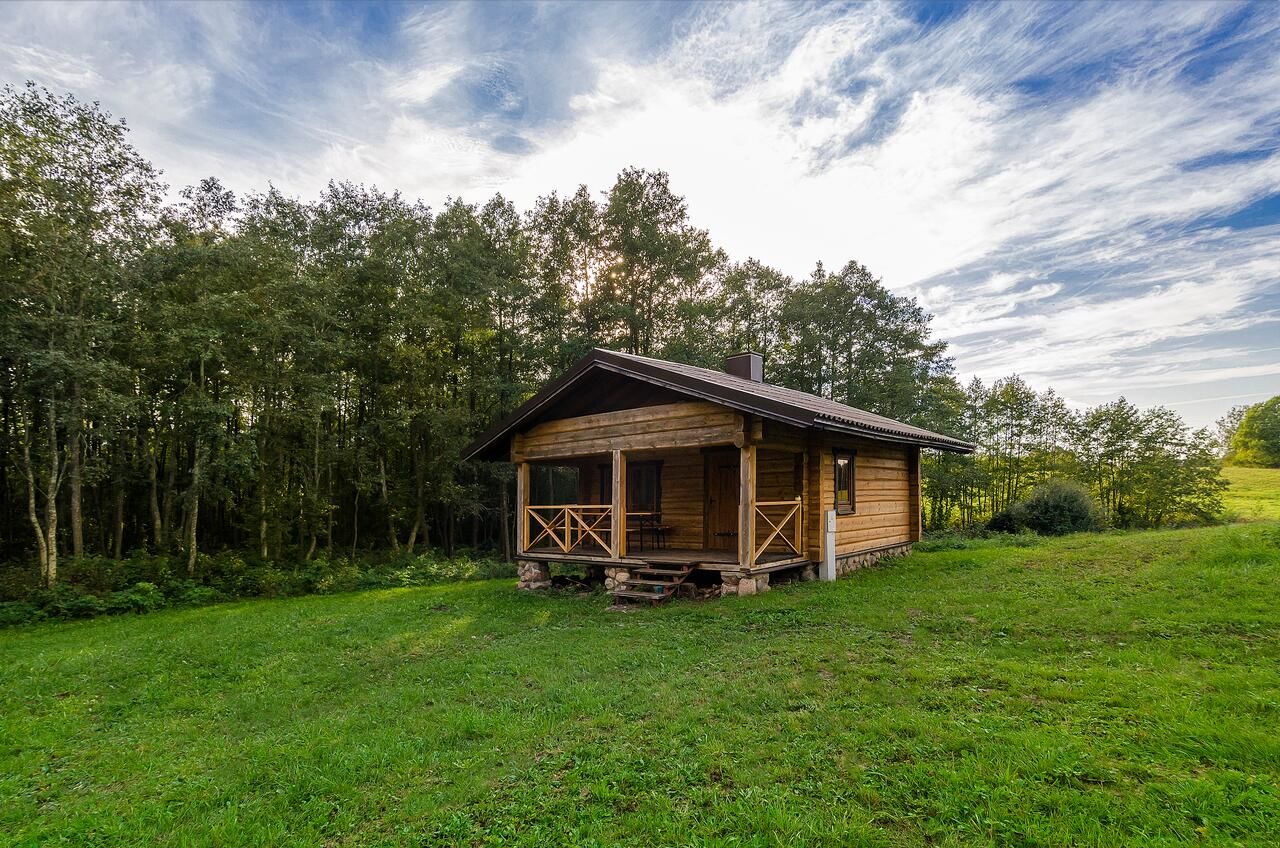 Дома для отпуска Sauna with the Private Lake Access Молетай-5